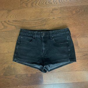 American Eagle Black Jean Shorts